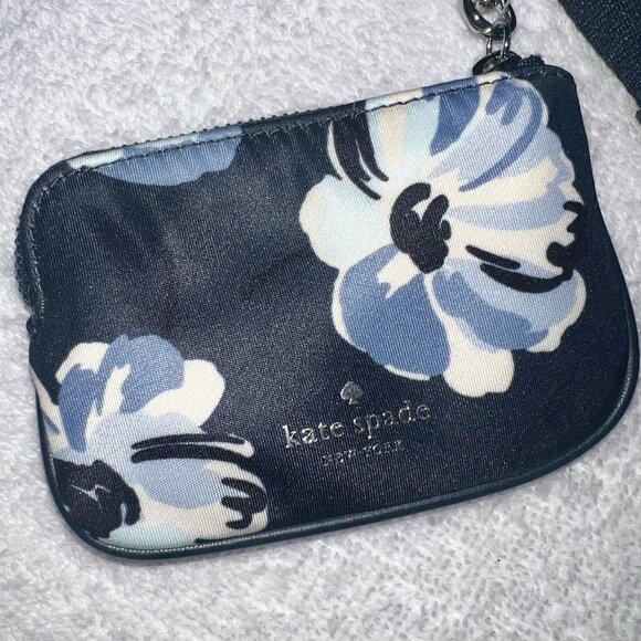 🌸 NWT Kate Spade Chelsea Regal Floral Crossbody + Coin Pouch — Navy - Picture 5 of 11